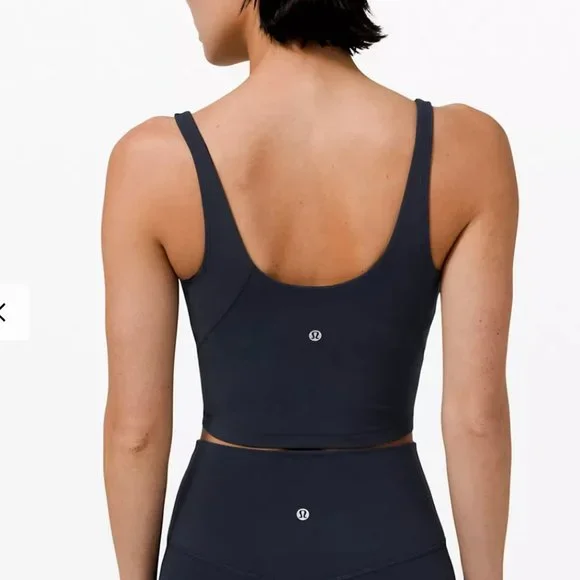 NWT Lululemon Align Waist-Length Tank A B Cup TRUE NAVY BLUE SIZE 6 8 - Picture 3 of 10